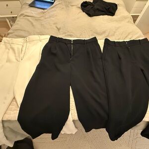 Aritzia Effortless Pant in Cream